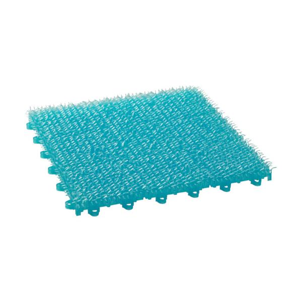 "●毛足の長いスケルトンタイプの人工芝で、素足で踏んでもやわらかくて心地よいです。<br><br>●屋上、ベランダ、プールサイド<br><br>●色：ブルー<br>●サイズ長辺(m...