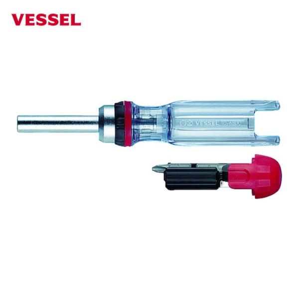 ベッセル VESSEL TD-6804MG ラチェットドライバー 4本組 TD-6804MG (1S)
