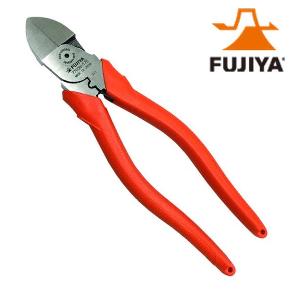 【サイズ:175mm】フジ矢(Fujiya) 電工名人偏芯薄刃ニッパ 7700N フジ矢 7700N-175 電工名人偏芯薄刃ニッパ 175mm (1丁) : 工具ランド