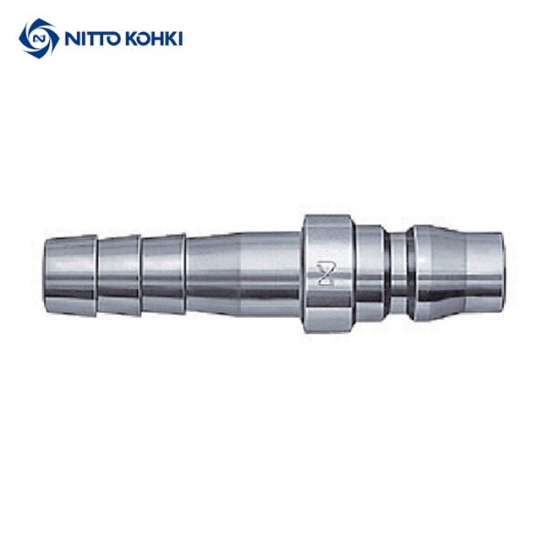 日東工器 30PH STEEL ハイカプラ鋼鉄製(ホース取付用プラグ)相手側3/8インチ耐圧力2.0Mpa(00284) (1個)