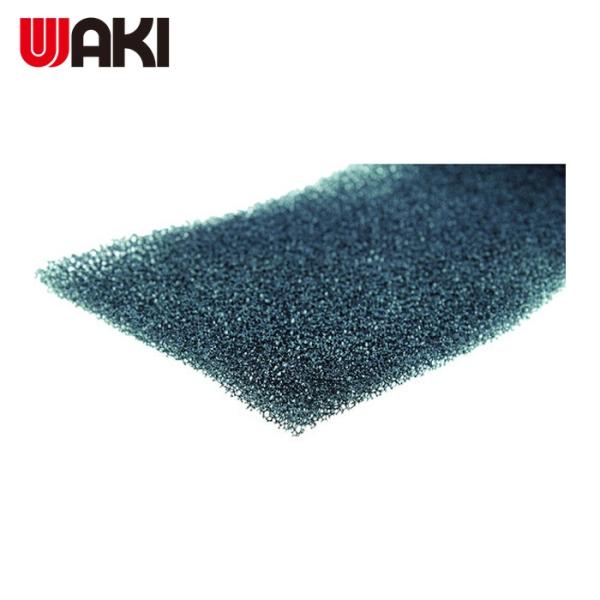 WAKI 樹脂素材|特長:高い粉じん捕集率があります。 耐油性・耐薬品性に優れ、圧倒的に長く使えます。 水、中性洗剤による洗浄再生が可能です。