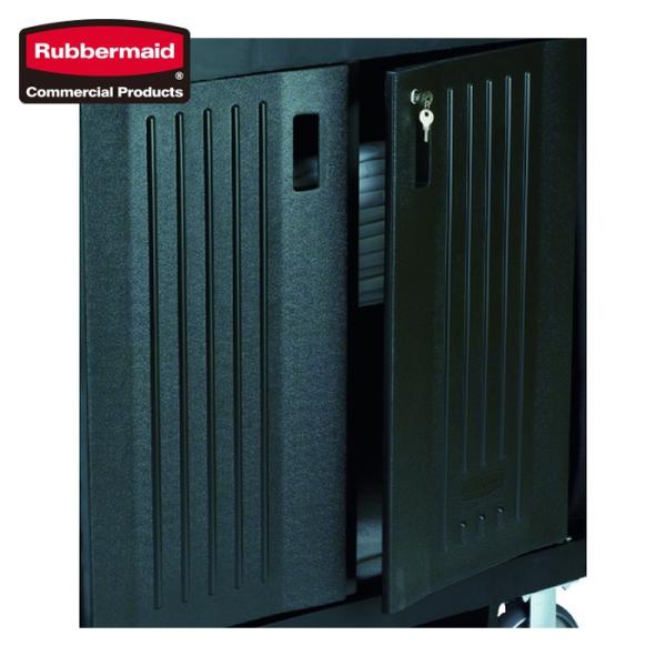 ラバーメイド ハウスキーピングカート用ロック付きドアキット RM6197BK Rubbermaid（ラバーメイド） ハウスキーピングカート用ロック付きドア