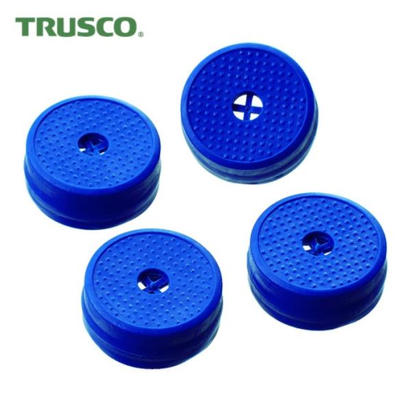 TRUSCO 樹脂製運搬車用オプション|特長:樹脂台車の天板に取り付けるすべり止めです。