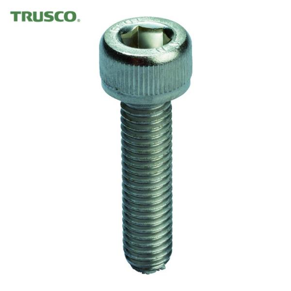 トラスコ TRUSCO 六角穴付ボルト ニッケルメッキ 全ネジ M8×30 11本入 /キャップボルト(CAP) (1Pk) Y154-0830