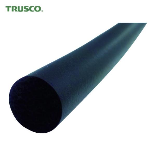 TRUSCO 合成ゴム素材|特長:止水性の優れた丸紐です。 耐候性、耐オゾン性が優れているので、屋外での使用にも適しています。 高い弾力性を持ちます。