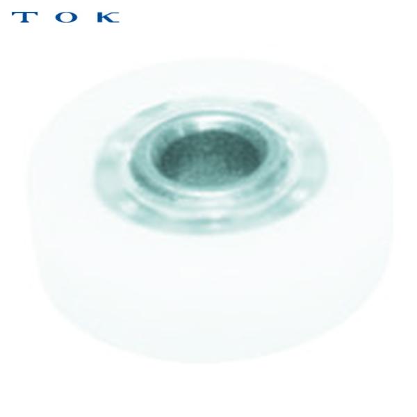 TOK 樹脂ベアリング|特長:プラスチックを使用することで、搬送物を傷つけづらいです。 プラスチックの自己潤滑性により、グリス切れが発生してもすぐには破損しづらいです。