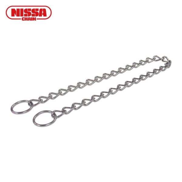 特長●チェーンの両側に溶接リングが付いており、すぐにご使用可能です。●ステンレス製で錆に強いです。用途●転倒防止・連結部品・張り固定。●盗難防止。