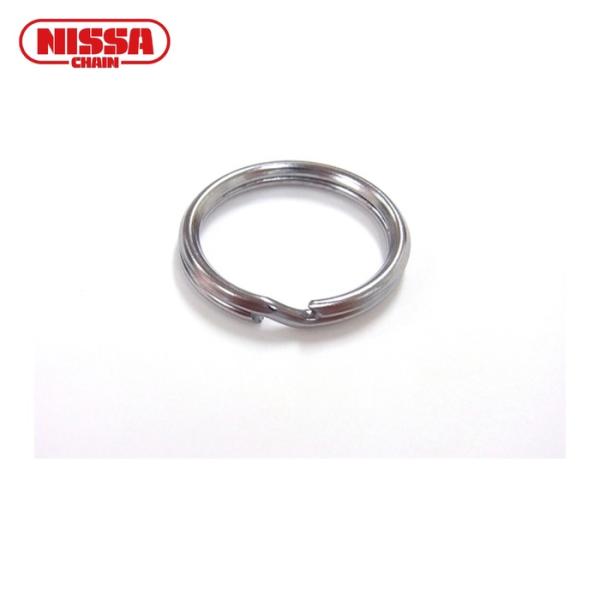 特長●Wリングに強度と美しさを加えたリングです。用途●チェインの先端金具・ジョイント金具に。