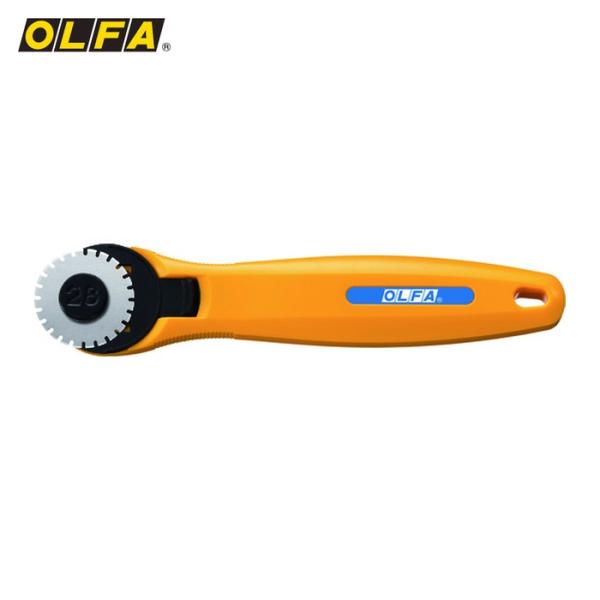オルファ OLFA ロータリーカッター ミシン目ロータリー28 全長147mm (1丁) 235B-Y