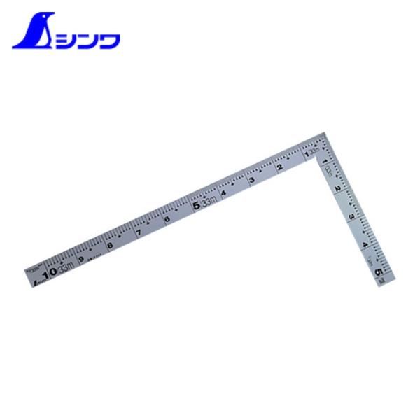 他サイト： シンワ測定 さしがね 差し金 曲尺  名作 尺6同厚同目 (1本) 品番：10646の商品画像