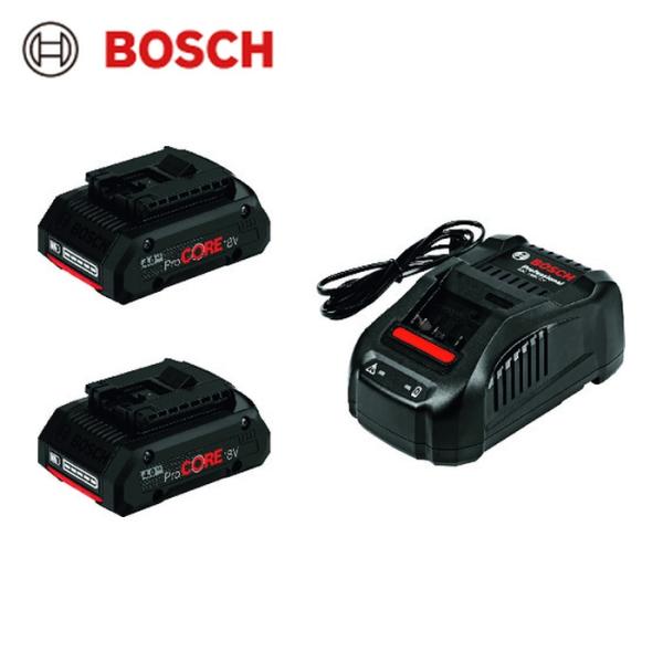 BOSCH（ボッシュ） バッテリー充電器セット (1S) PROCORE18V4S2 : 工具