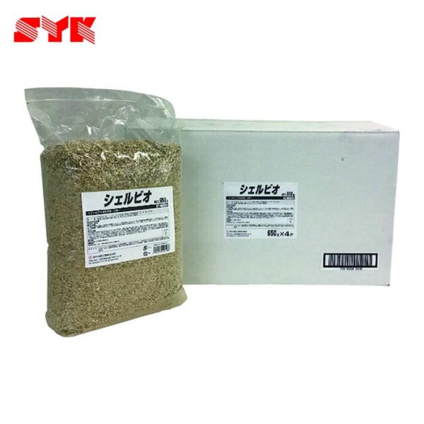 鈴木油脂工業 SYK 油吸着材 シェルビオ 650g (1袋) S-2926 : 工具