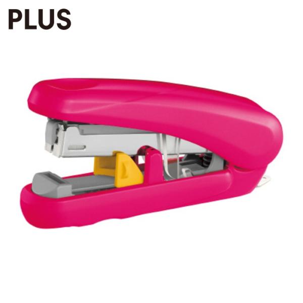 PLUS ホッチキス|特長:奥行きナビで美しく効率的にとじれます。