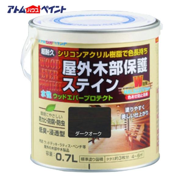 特長●シリコンアクリル樹脂にHALS（紫外線劣化防止剤）とUV吸収剤を配合した高性能木部保護塗料です。●水性でありながら色あせに強く、塗り継ぎムラがでにくい塗料です。●防カビ、防虫、防腐効果に優れ、木部を長期間保護します。●塗り替え時でも、...