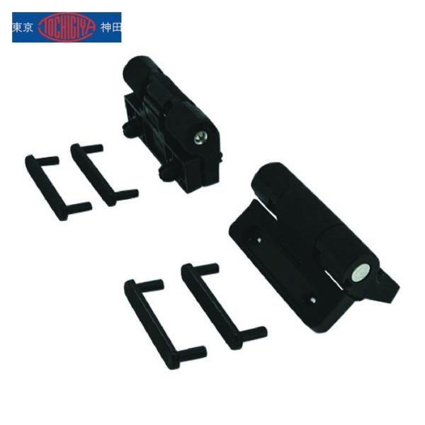 特長●外観がスッキリとしたスプリング蝶番です。●取付は、取付穴に蝶番本体をセット後、プランジャーを蝶番本体の奥まで差し込んでください。用途●OA機器・通信機器・計測機器等