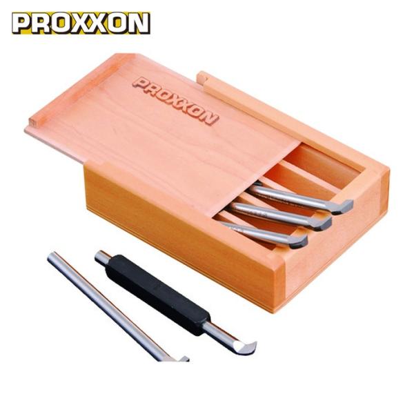 PROXXON 24520 小型旋盤用別売りオプション 内径切削用バイト ハイス 5本入(単位:セット) (1S)