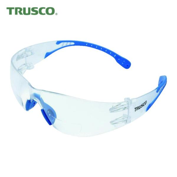 トラスコ TRUSCO 超軽量保護めがね19g ルーペ付きレンズ(+2.0) 収納袋付 (1個) SLPGL2