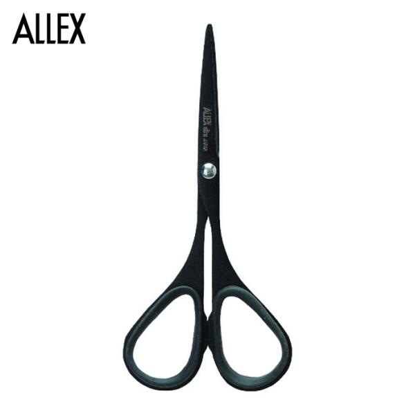 ALLEX 林刃物 クラフトハサミ はさみ 鋏 アレックス スリム100Noir ブラック (1丁) 品番：11165B