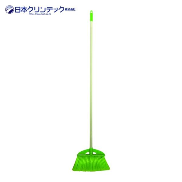 特長●ワイドなブラシで広い面積を一度に掃除できます。●長い柄なので掃除中の姿勢がとっても楽です。●穂先に先割れ加工を施し細かなホコリも逃しません。●腰が強く、水気に強い化繊ほうきです。用途●屋外用ほうきとして。