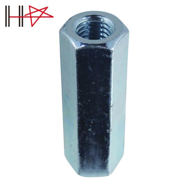 DAIDOHANT 六角ナット|特長:高さ(長さ)が大きい六角ナットです。 耐食性向上の為、ユニクロメッキがしてあります。