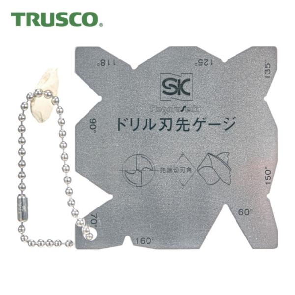 特長●8種類の刃先角度が記されているので、研磨時に役立ちます。●携帯に便利なボールチェーン付です。用途●ドリル刃先研磨後の角度測定に。