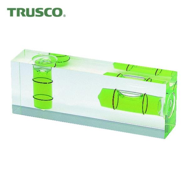 TRUSCO 樹脂製水平器|特長:持ち運びに便利なコンパクトサイズです。