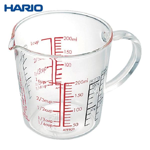 ハリオ HARIO メジャーカップ ワイド 200 (1個) CMJW-200