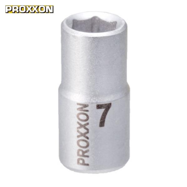 PROXXON 83716 ソケット1/4(6角タイプ) 7mm (1個)