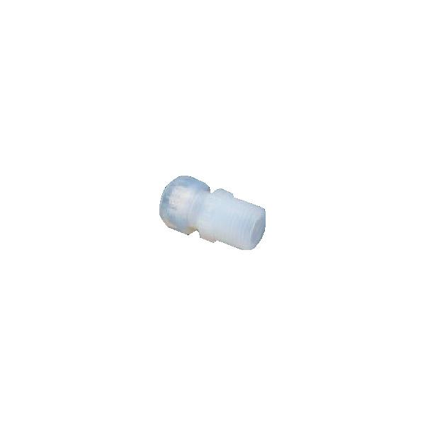 フロンケミカル　ＰＦＡメイル・コネクター（ソロバン型シール）ＳＦＨ−１０−Ｒ１／２　（1個）　品番：NR1062-039