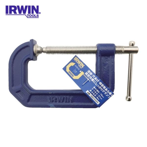 IRWIN アーウィン C型クランプ（シャコ万力）75mm×51mm (1丁) 品番：225103ZR