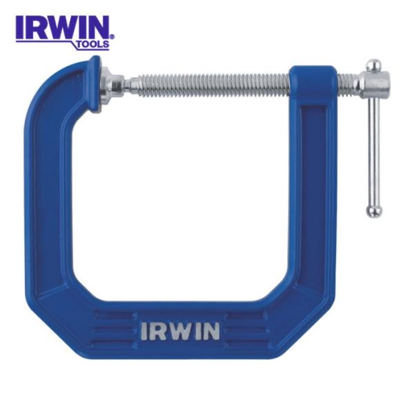 IRWIN（アーウィン） 225134 C型クランプ(シャコ万力)75mm×120mm (1丁