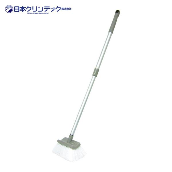 特長●コンパクトサイズのデッキブラシです。●アルミ伸縮柄で全長47〜70cmで使えます。●玄関やベランダの床掃除にピッタリのサイズです。用途●床磨き用。