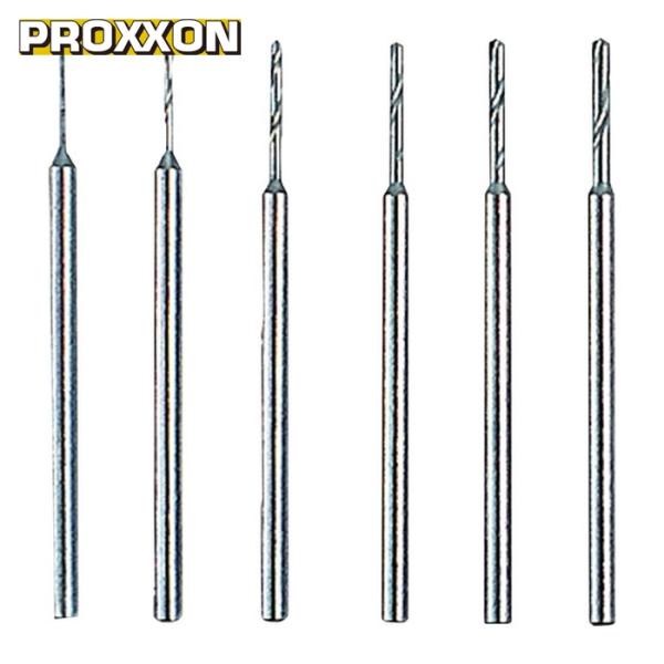他サイト： PROXXON 28912 マイクログラインダー用先端工具 小径ドリル6種セット (1S)の商品画像