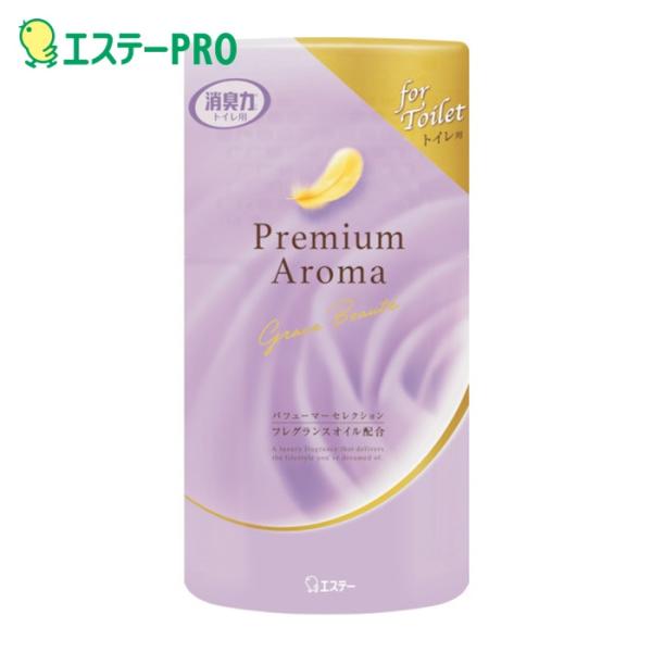 エステー トイレ用消臭剤|特長:パフューマーが厳選したフレグランスオイルを配合し創りあげた香水調の香りが空間に広がります。 ナノパウダー配合で、すばやく強力に空間を消臭します。 香りや効果の強さが調節できます。