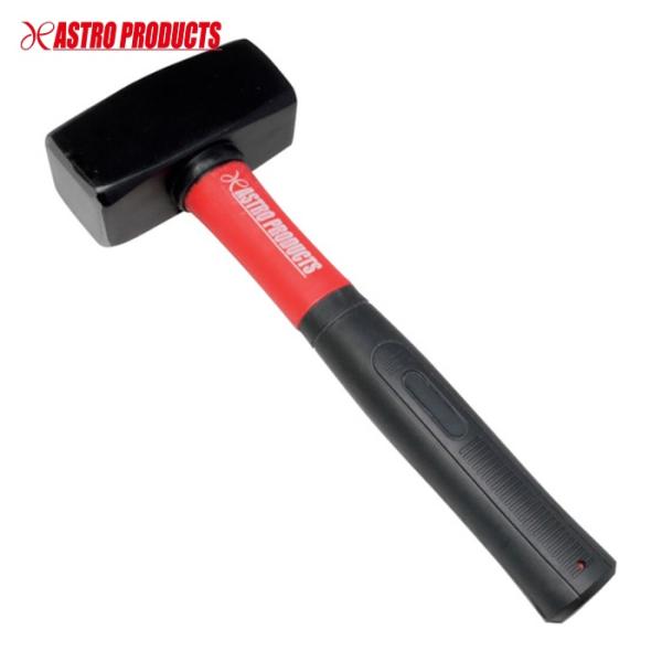 特長●石割りやコンクリートなどのハツリ作業、キャンプ時のペグ打ちなどに使用する石頭ハンマーです。●柄は折れにくいグラスファイバー製で、グリップ部には滑りにくいラバーコーティングが施されています。