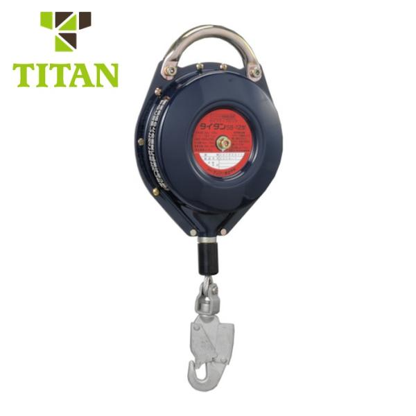 タイタン セフティブロック SB-12 ブラック タイタン TITAN セイフティブロックSB(ワイヤーロープ式) 12M (1台) SB