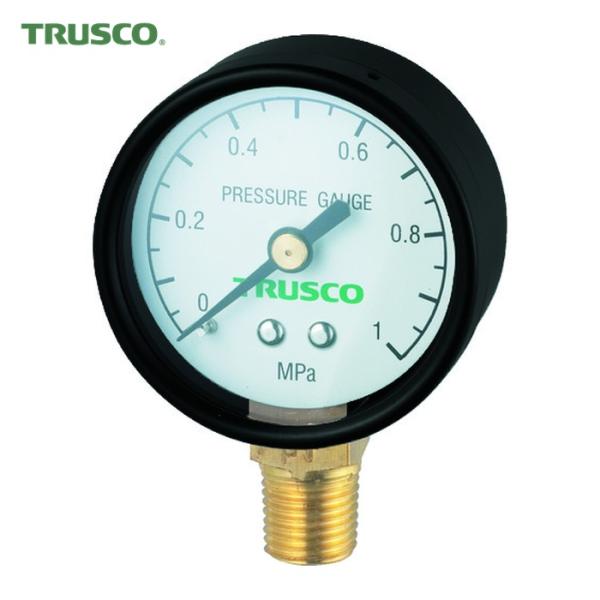 TRUSCO 圧力計|特長:構造が簡単な汎用的な圧力計です。