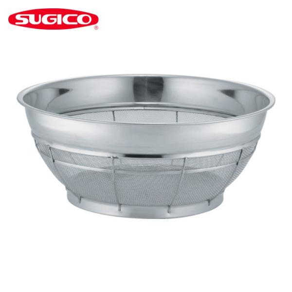 スギコ産業 ステンレス万能ザル 50cm 18-8 (1個) 品番：FZ-500 : 工具