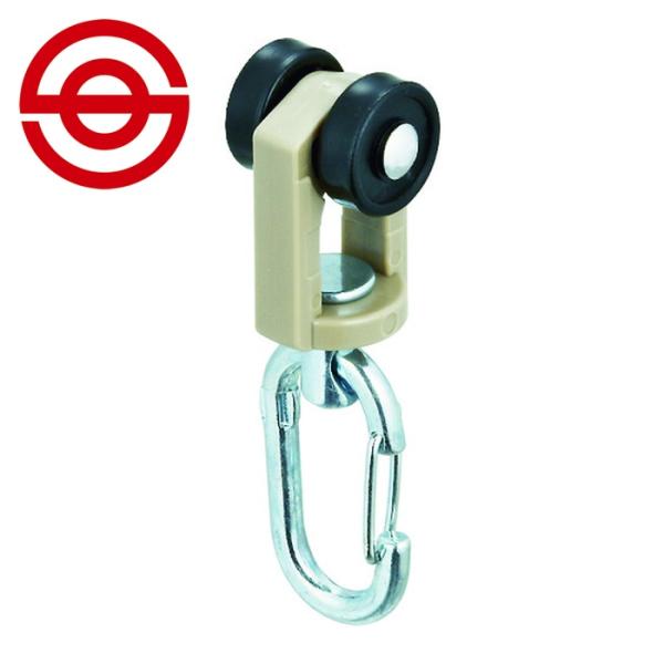 特長●フック部の強度を重視。耐荷重、耐摩耗、耐衝撃性を研究しました。長期の使用に耐えます。●Sカン不要、リングも大きくハトメに簡単に取り付け・取り外しが可能なランナーです。PAT.P商品です。●ランナーにカーテンを吊り下げてレールを走行しま...