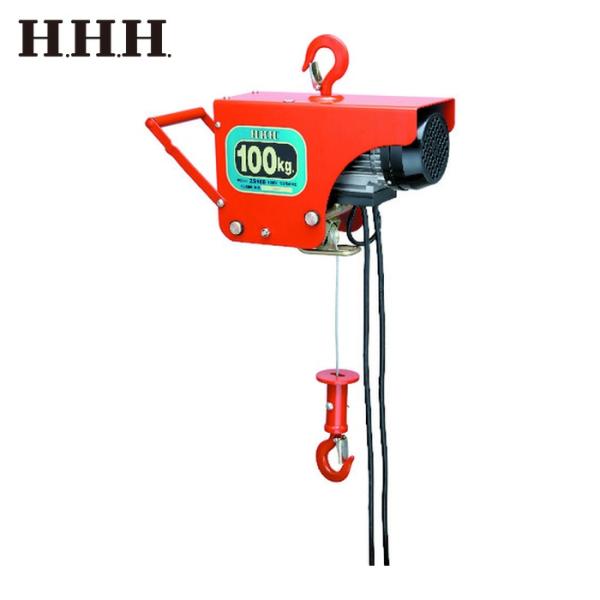 H.H.H ZS-100 電気ホイスト 未使用品 100kg 揚程10m 【ハンズクラフト
