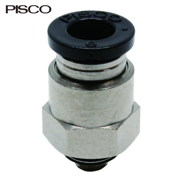 PISCO ピスコ PC6-M5 チューブフィッティング ストレート 適合外径6mm 接続口径M5×0.8 (1個)