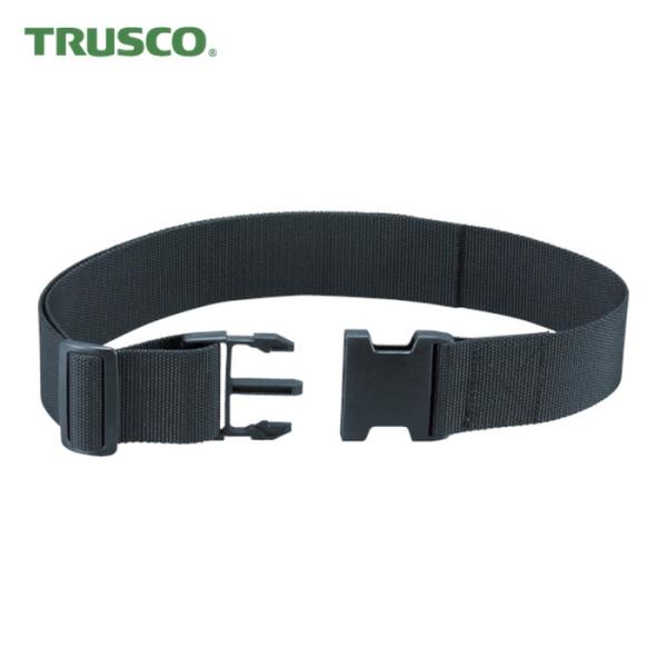他サイト： トラスコ TRUSCO ワンタッチバックルワーキングベルト 50mm幅 ブラック (1本) TC-50BKの商品画像
