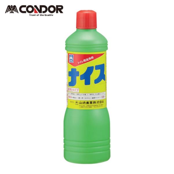 コンドル トイレ用洗剤・除菌剤|特長:酸性タイプで汚れや黄ばみを確実に除去します。 標準使用量が5倍希釈のトイレ用洗剤です。