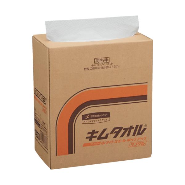 他サイト： クレシア キムタオル ホワイトスモールポップアップ シングル（61450/61452） (1箱) 品番：61452の商品画像