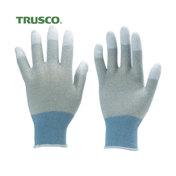 TRUSCO(トラスコ) 指先コート静電気対策用手袋　Ｓサイズ　（1双） TGL-2996S