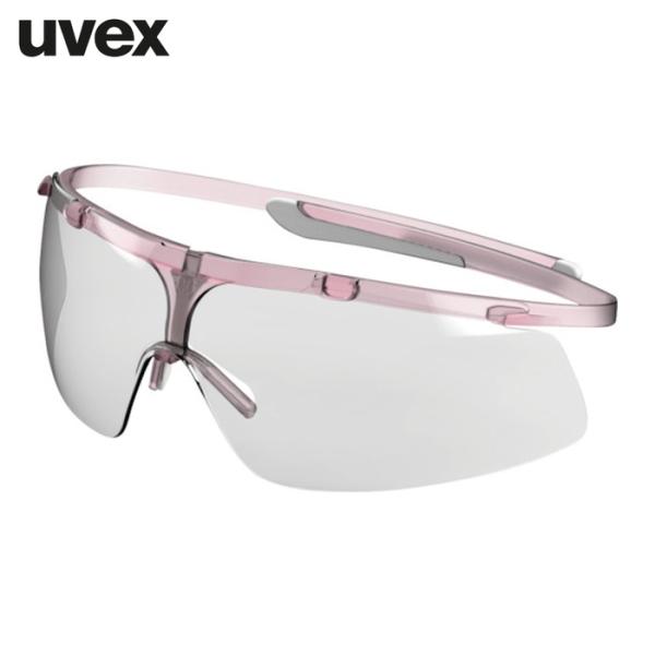 UVEX 一眼型保護メガネ スーパー g ペールピンク (1個) 9172412