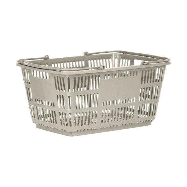 特長●取っ手が内側に倒れこむのを防ぐストッパー付きです。●また、本体と取っ手が密着しないように突起を設けることで摩擦による汚れを防止できます。用途●買物カゴ用に。●ピッキング用に。