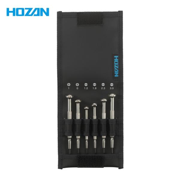 他サイト： ホーザン HOZAN D-20 精密ドライバーセット 6本組 (1S)の商品画像