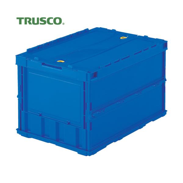 TRUSCO中山 トラスコ TRUSCO オリコン 薄型折りたたみコンテナ