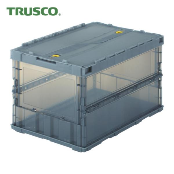 TRUSCO中山 トラスコ TRUSCO オリコン 薄型折りたたみコンテナ